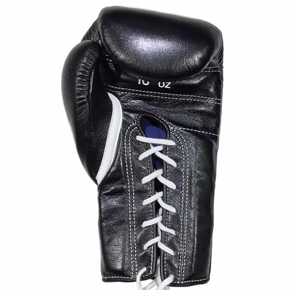 Winning MS-Series Lace Up Boxing Gloves Black - Image 3