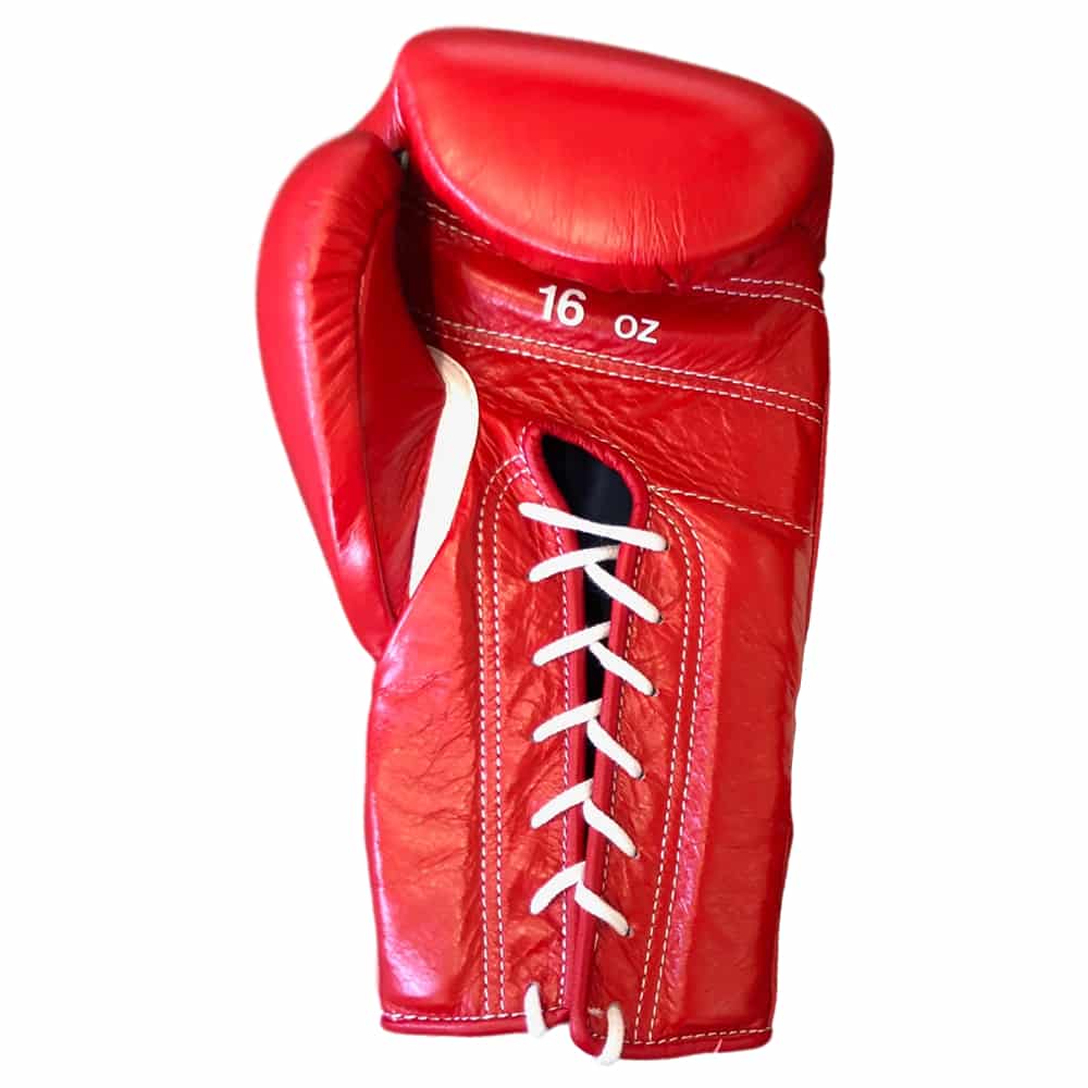 Winning MS-Series Lace Up Boxing Gloves Red - Image 3