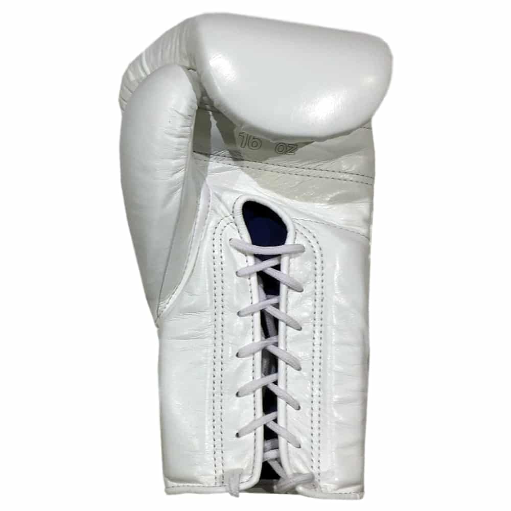 Winning MS-Series Lace Up Boxing Gloves White - Image 3