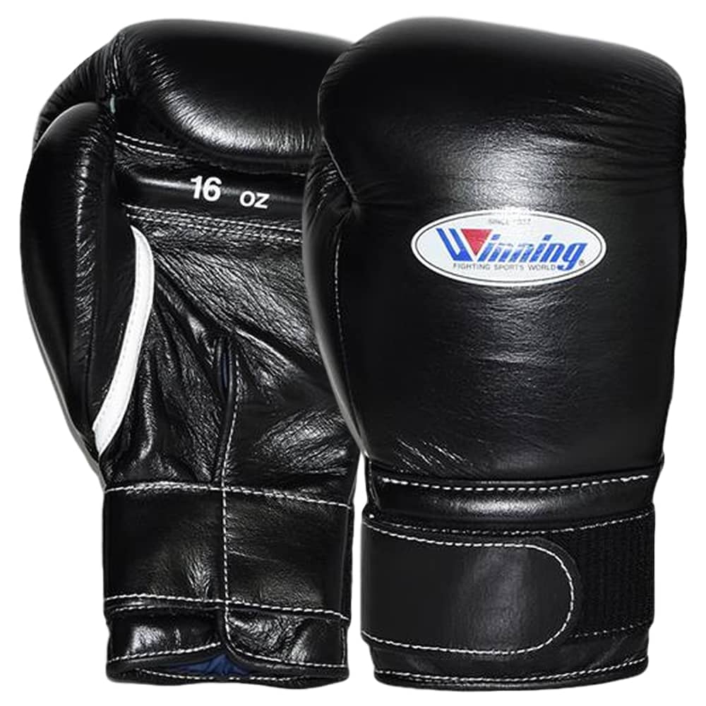 Winning MS-Series Velcro Boxing Gloves Black