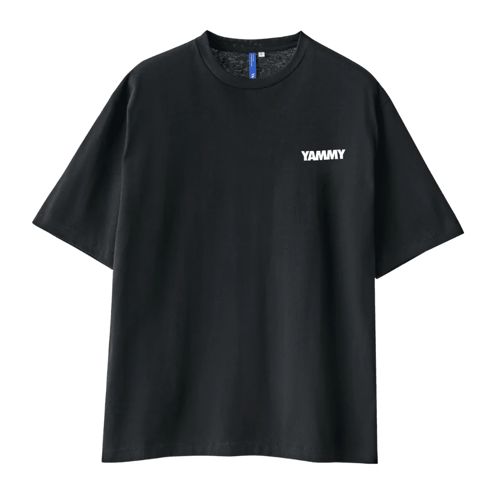 YAMMY Black Billboard T-Shirt - Image 2