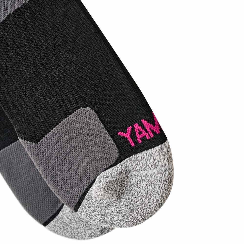 YAMMY Boxing Black/Pink Flux Mid Tech Socks - Image 5