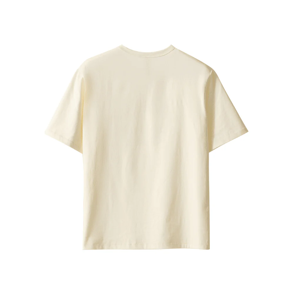 YAMMY Boxing Club T-Shirt Off-White/Black - Image 2