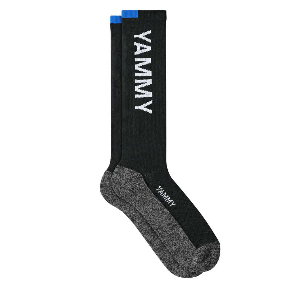 YAMMY Boxing Project Black Tall Socks