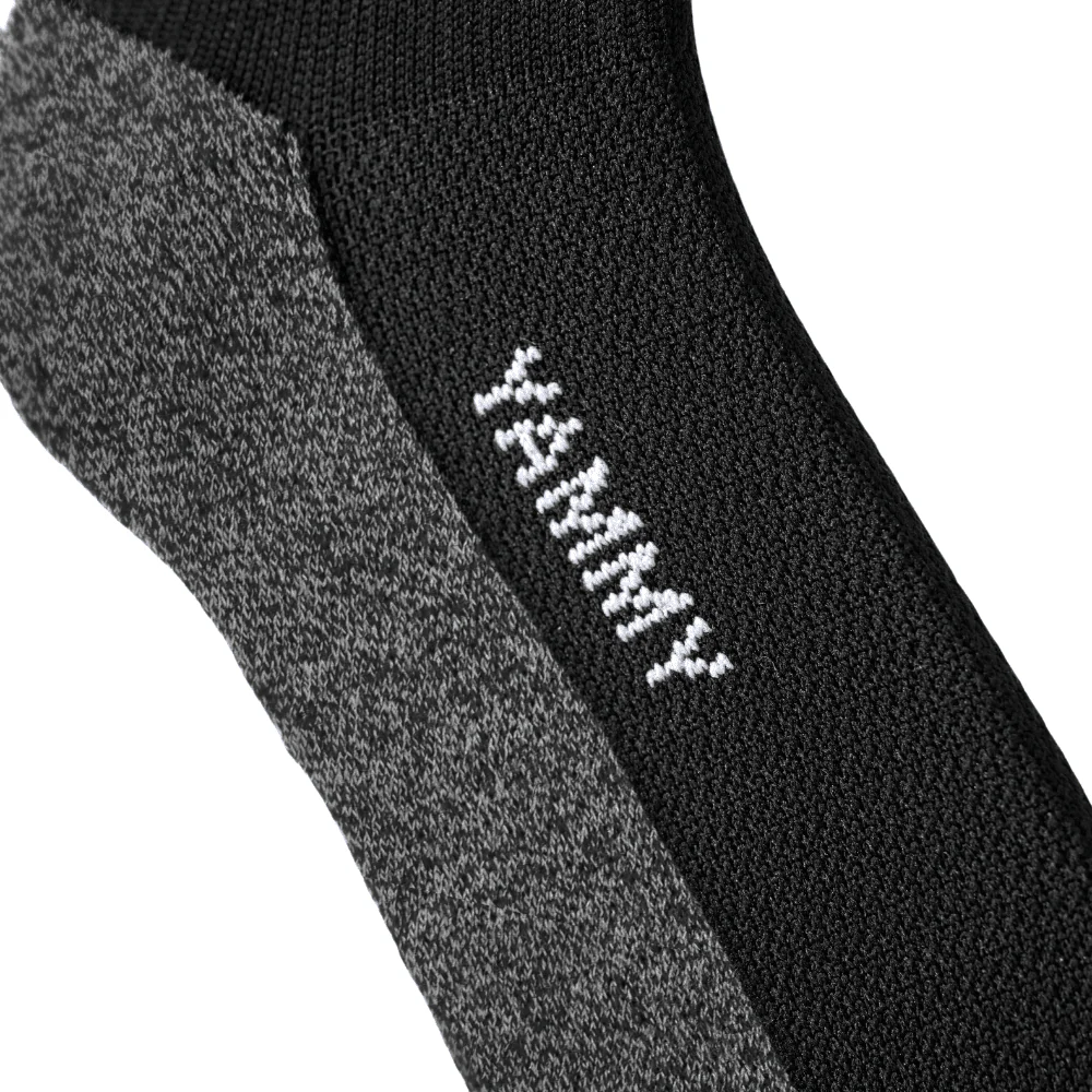 YAMMY Boxing Project Black Tall Socks - Image 3