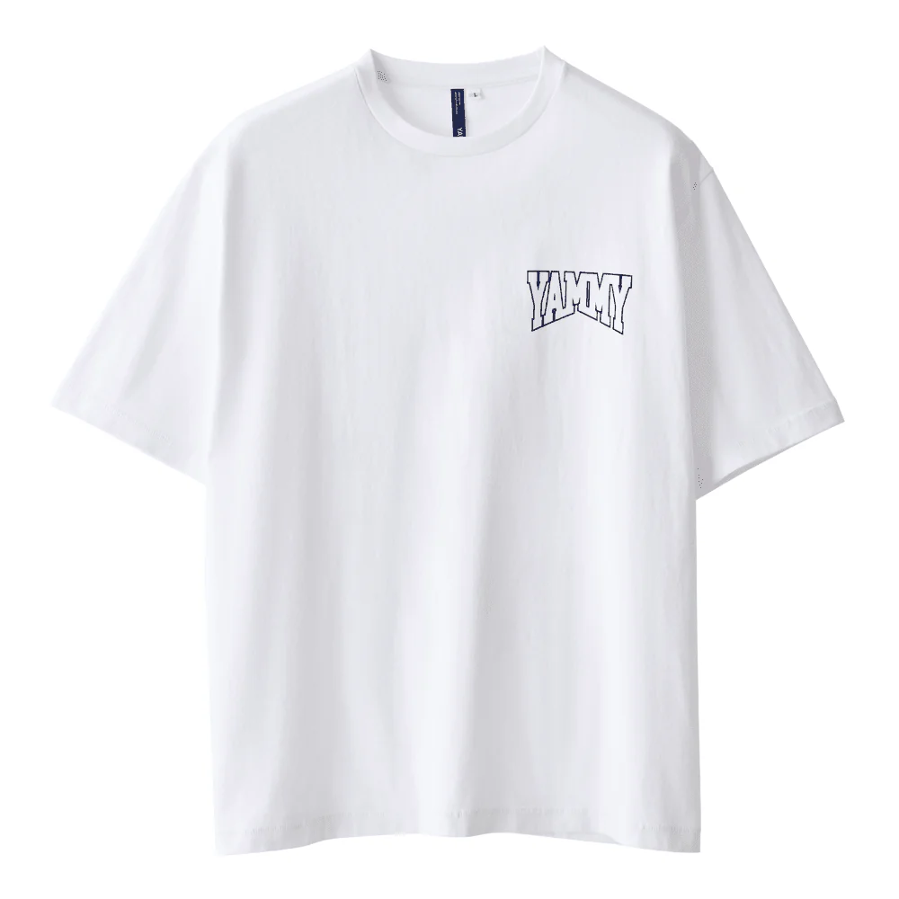 YAMMY Cat Champ White T-Shirt - Image 2