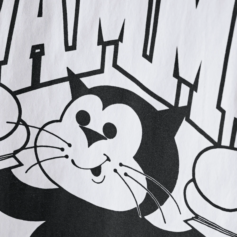 YAMMY Cat Champ White T-Shirt - Image 3