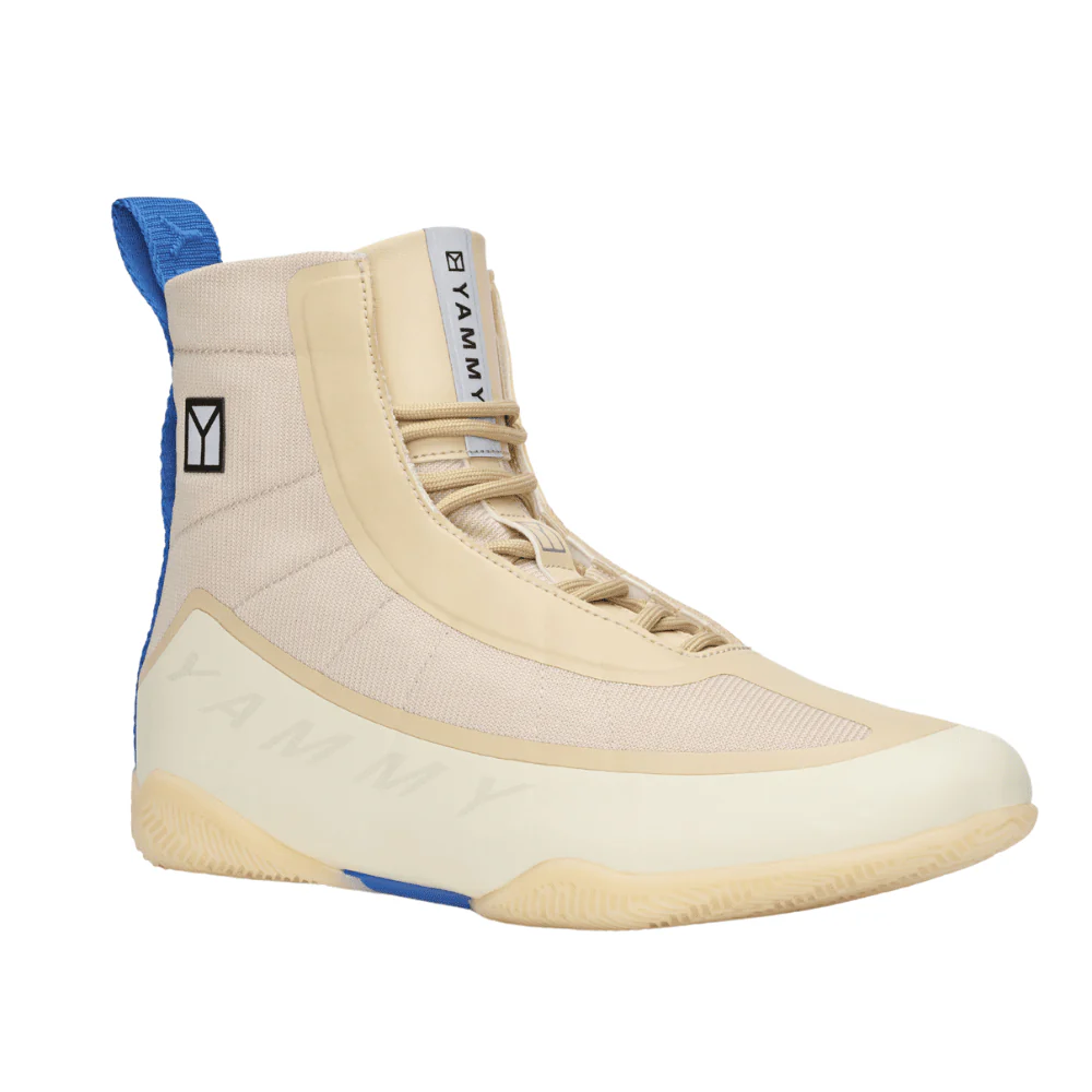 YAMMY Flux Beige Mid Boxing Shoes - Image 2