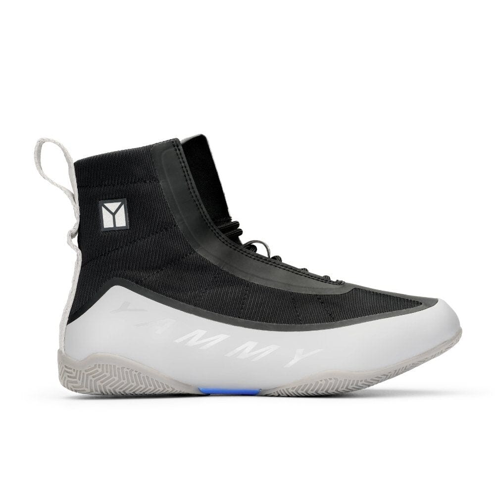YAMMY Flux Mid Boxing Shoes Black/Warm Grey - Image 7