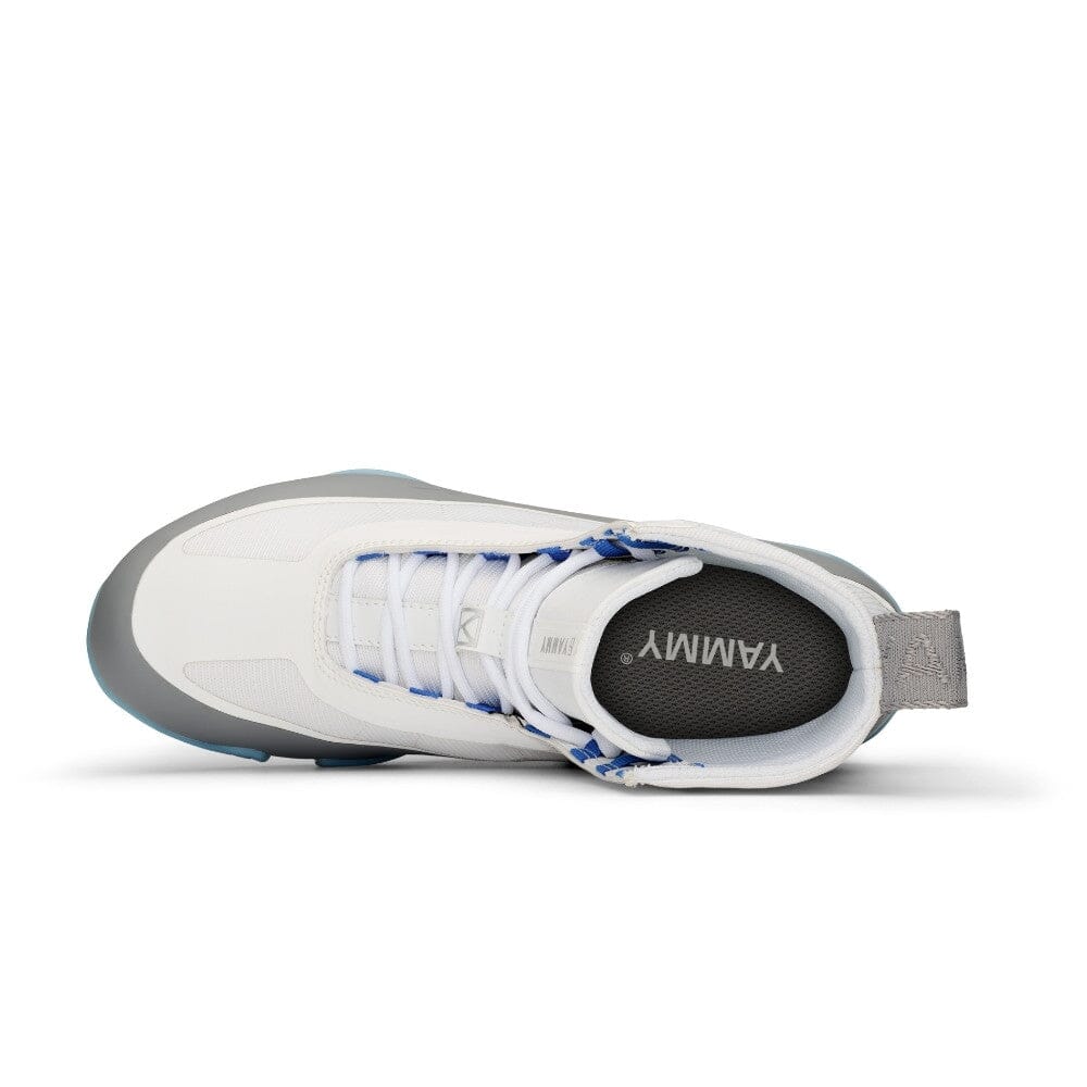 YAMMY Flux Mid Boxing Shoes White/Warm Grey - Image 5