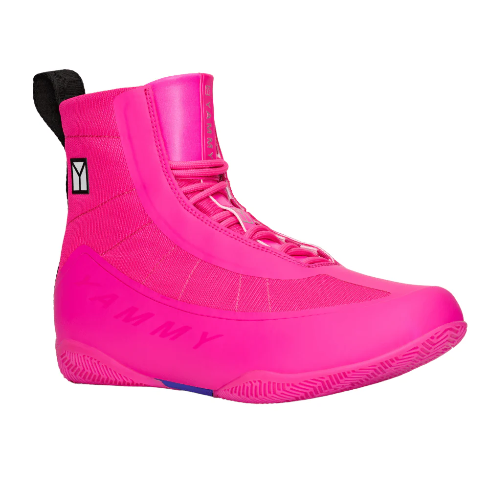 YAMMY Flux Pink Mid Boxing Shoes - Image 2