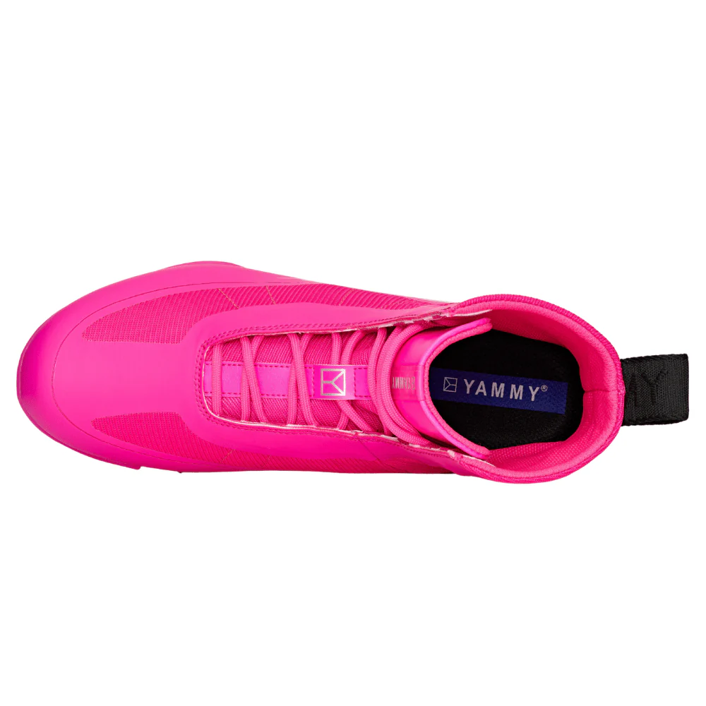 YAMMY Flux Pink Mid Boxing Shoes - Image 5
