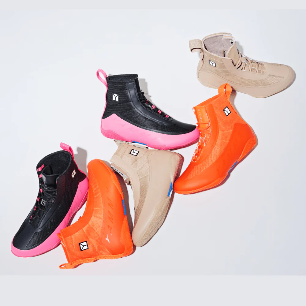 YAMMY Flux Tan Mid Boxing Shoes - Image 11