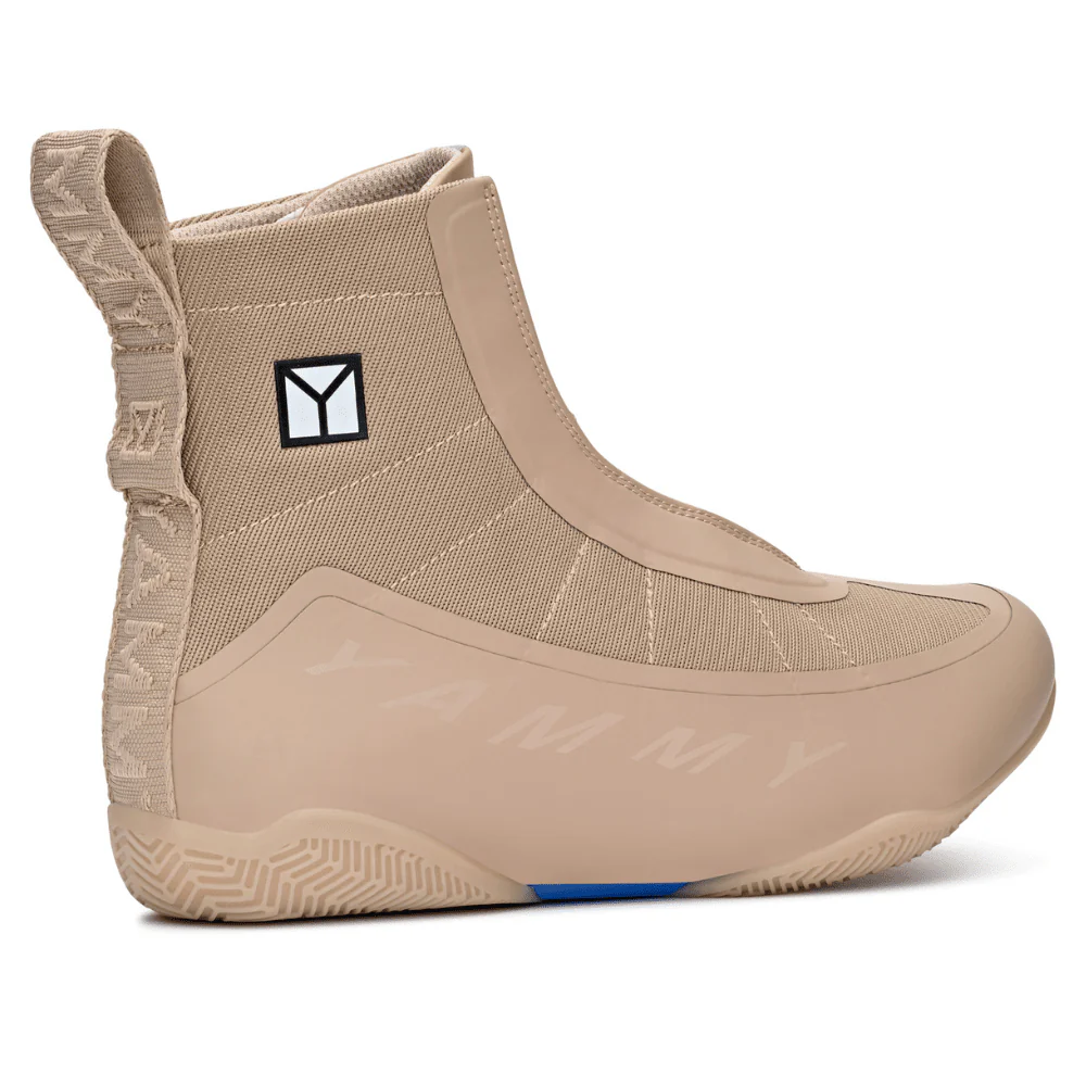 YAMMY Flux Tan Mid Boxing Shoes - Image 3