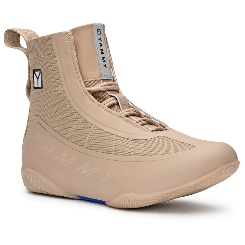 YAMMY Flux Tan Mid Boxing Shoes - Image 5
