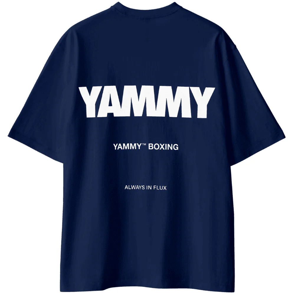 YAMMY Navy Billboard T-Shirt - Image 2