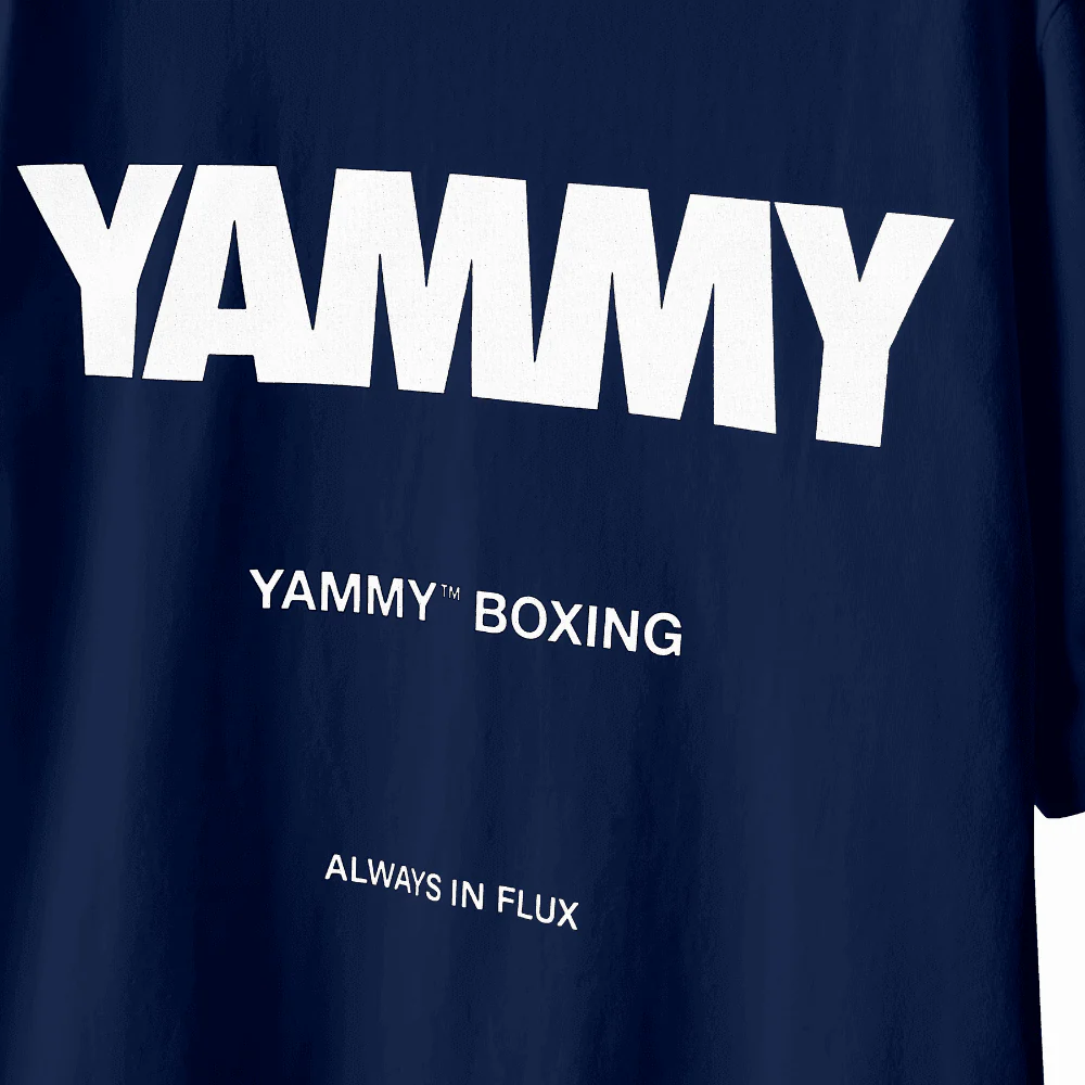 YAMMY Navy Billboard T-Shirt - Image 3