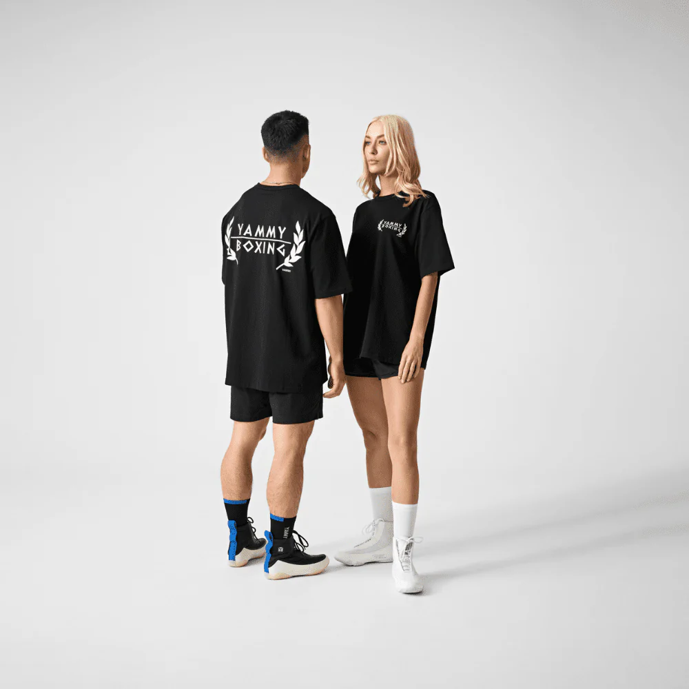 YAMMY Palace T-Shirt Black/Off-White - Image 3
