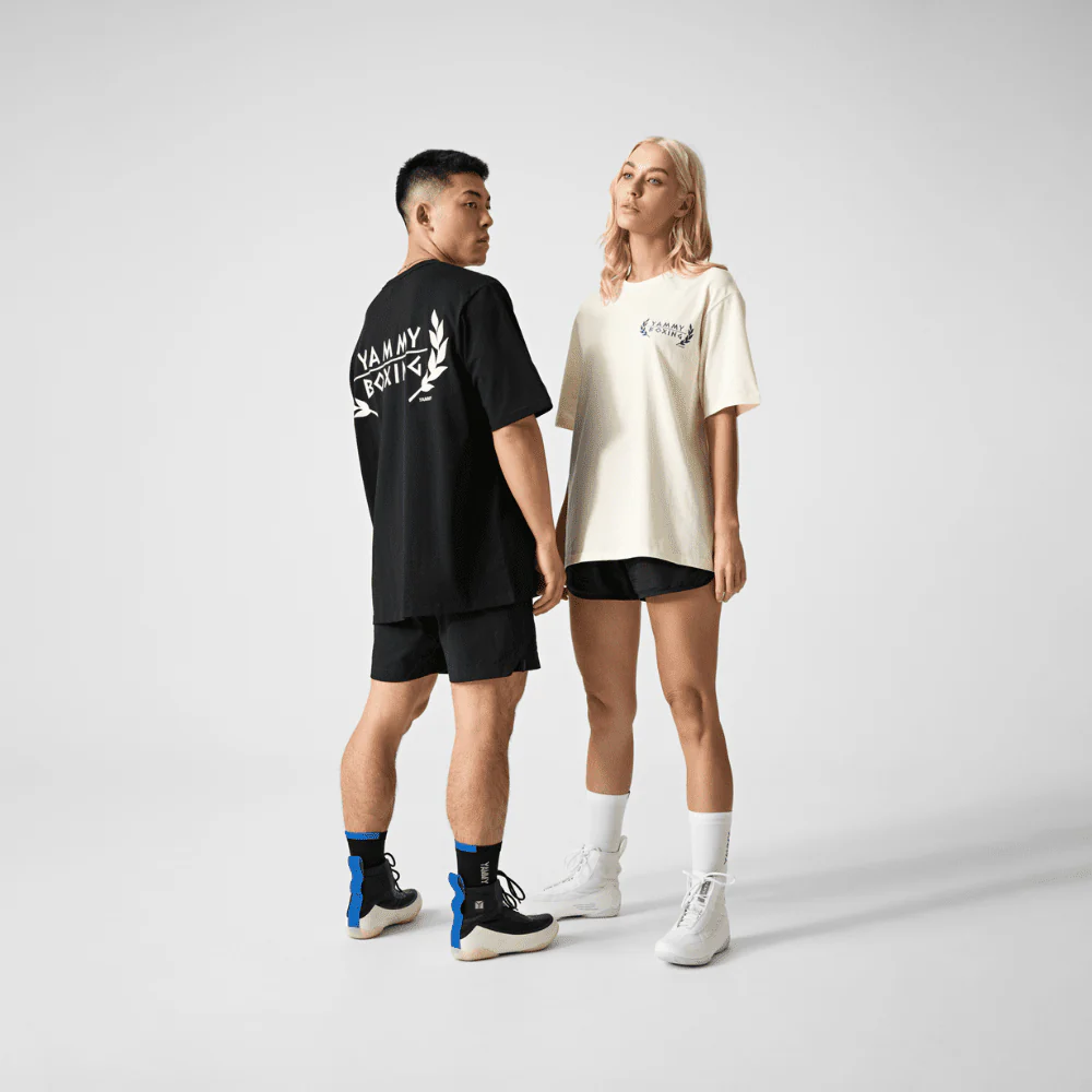 YAMMY Palace T-Shirt Black/Off-White - Image 4