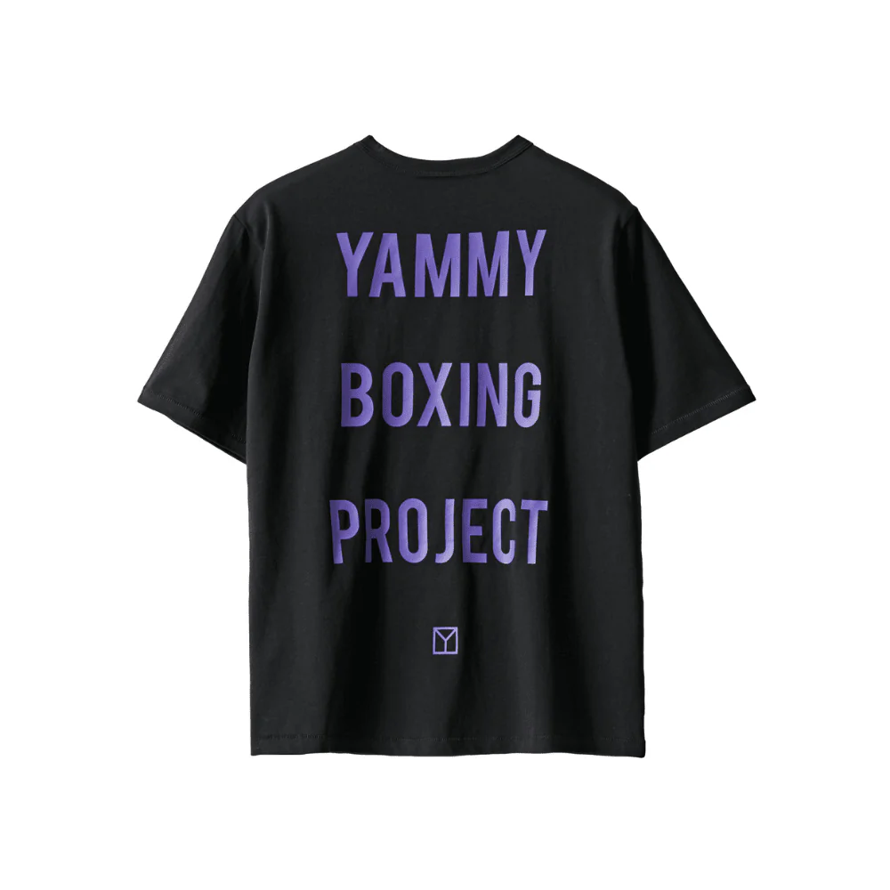 YAMMY Project T-Shirt Black/Blue - Image 2