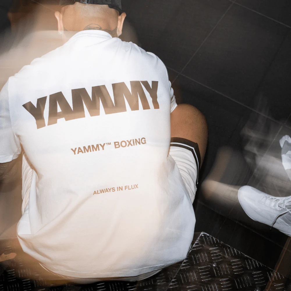 YAMMY White Billboard T-Shirt - Image 8