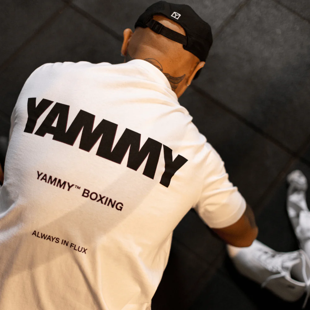 YAMMY White Billboard T-Shirt - Image 9