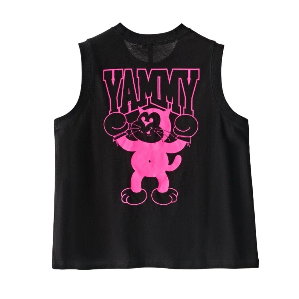 YAMMY Womens Cat Tank